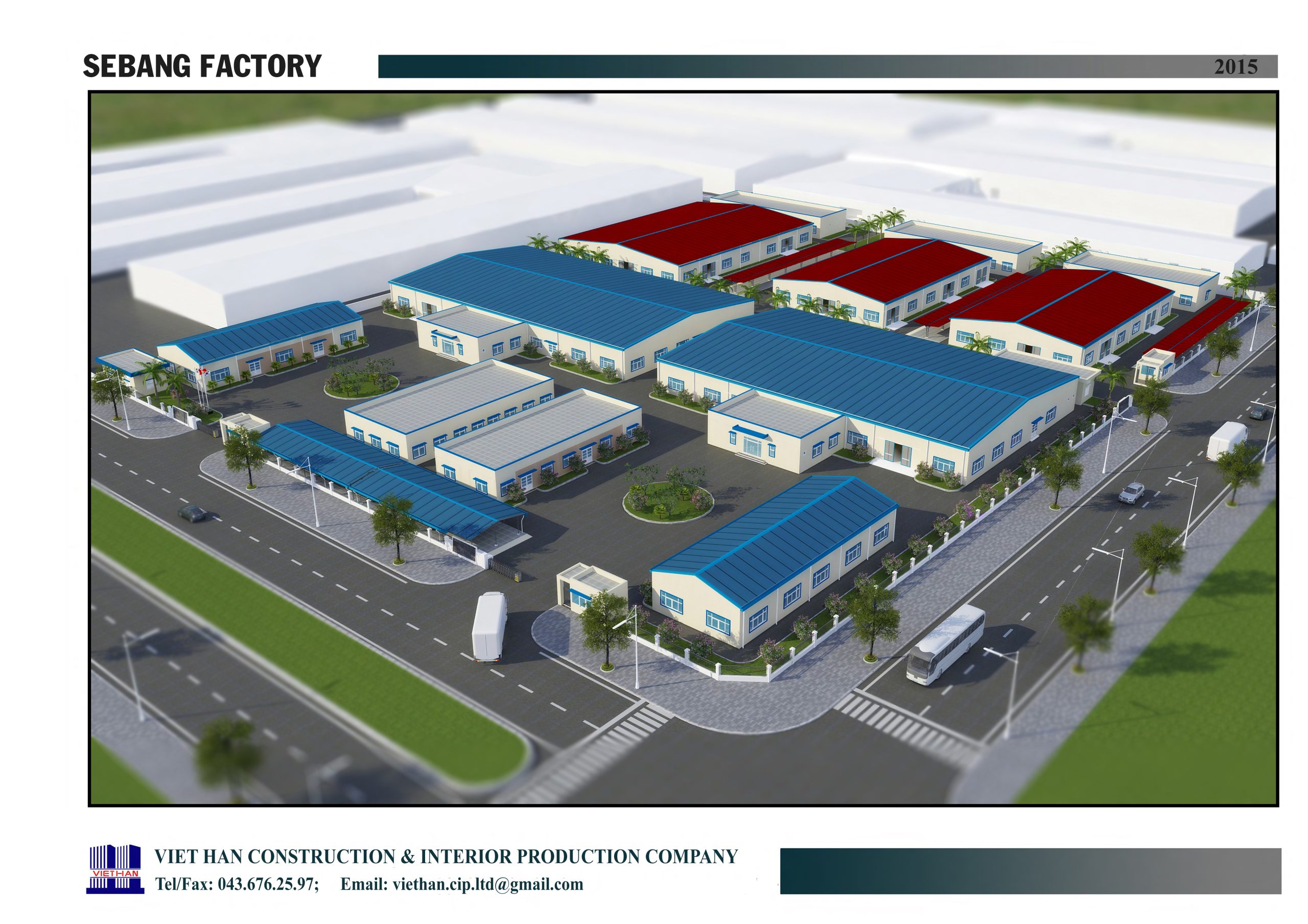 Nhà máy SeBang Chain Vina. KCN Hoà Mạc- Duy Tiên- Hà Nam