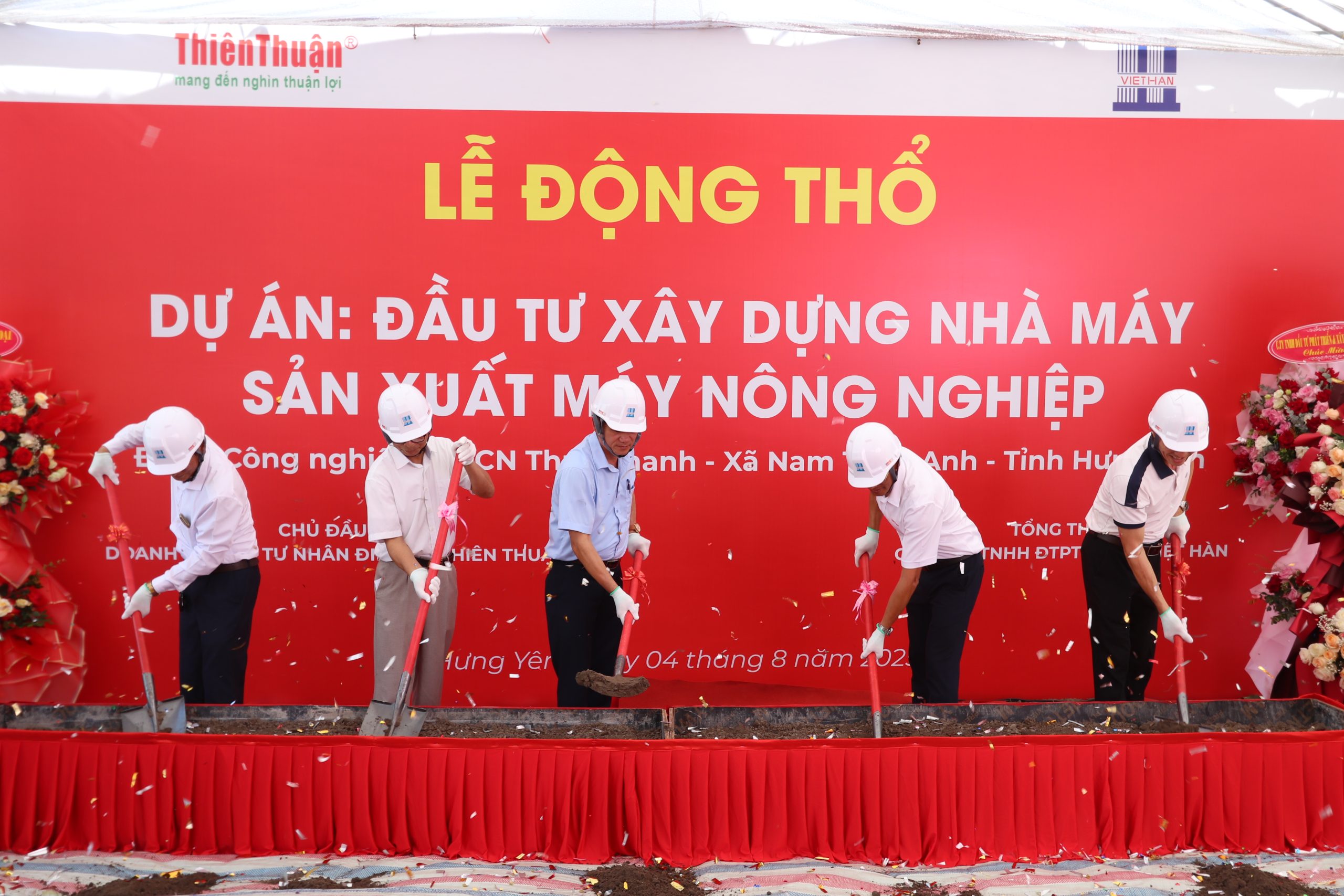 VIỆT HÀN CHÍNH THỨC KHỞI CÔNG DỰ ÁN THIÊN THUẬN GIAI ĐOẠN 2 – KHẲNG ĐỊNH NĂNG LỰC TỔNG THẦU XÂY DỰNG UY TÍN, CHUYÊN NGHIỆP